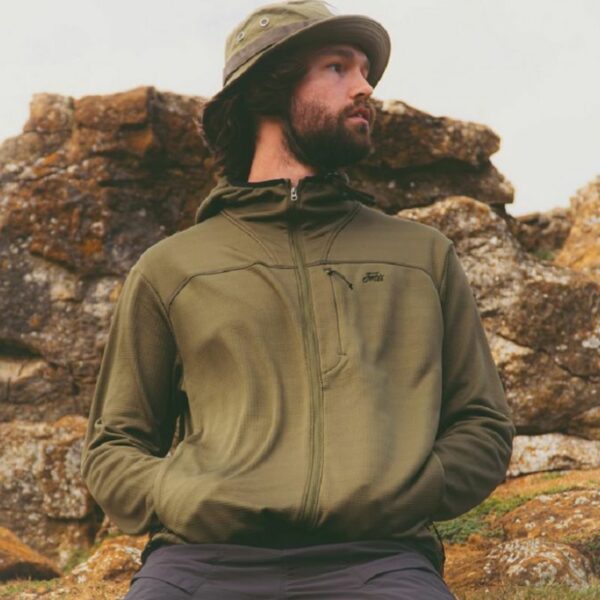 Fortis Trail Hoodie Olive – AUTO DRAW
