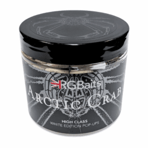 RG Baits Arctic Crab 'High Class' White Edition Pop-Ups + Booster - 12mm RG00439