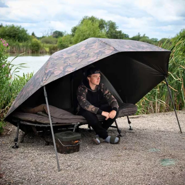 Fox 60″ Camo Brolly – AUTO DRAW