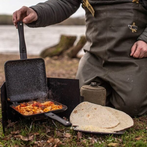 Ridgemonkey Connect Pan & Griddle XXL Granite Edition – AUTO DRAW