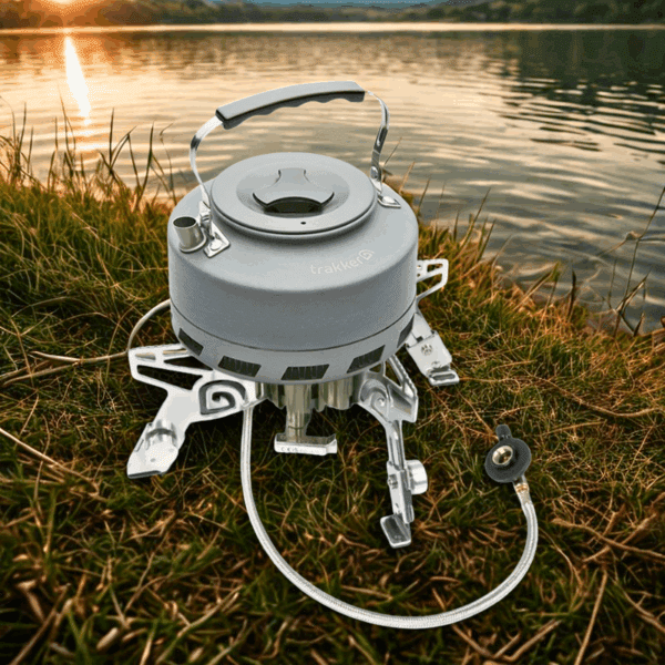 Trakker Armolife CG-4 Stove with 1.1L Power Kettle – AUTO DRAW