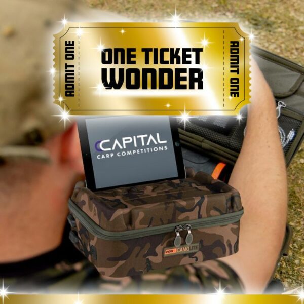 Fox Camolite Gadgets Safe Deluxe – ONE TICKET WONDER – AUTO DRAW