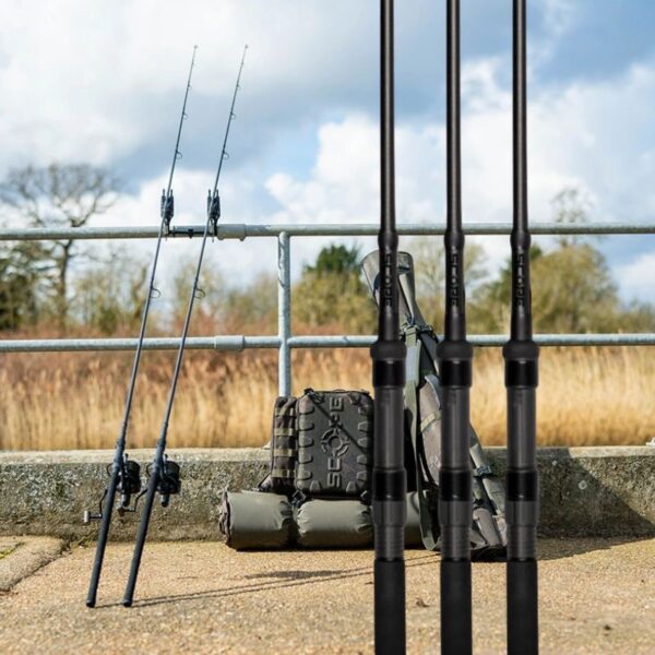 3x Nash Scope Rods – Black Duplon 10ft 3.5lb