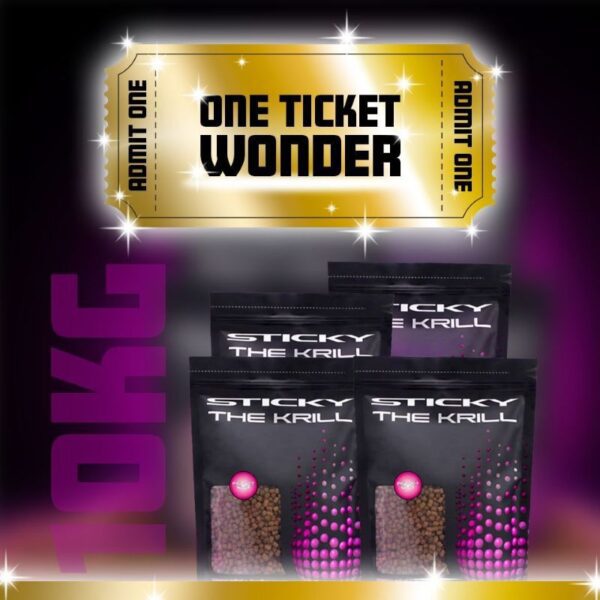 10kg Sticky Krill Pellets of your Choice – ONE TICKET WONDER – AUTO DRAW