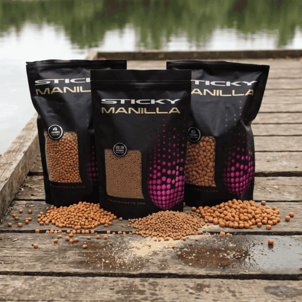 7.5kg Sticky Baits Manilla Pellets Bundle – AUTO DRAW