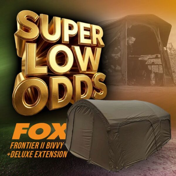 Fox Frontier II Bivvy with Deluxe Extension – SUPER LOW ODDS