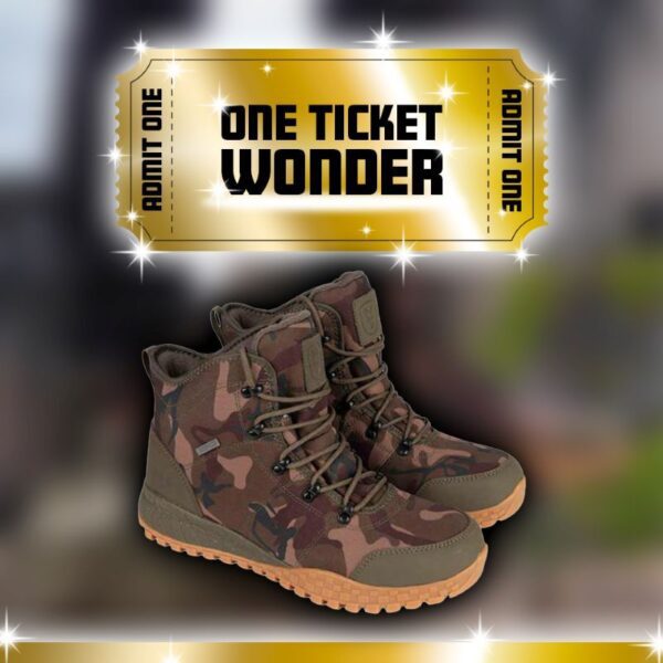 Fox Khaki Camo V2 Boots – ONE TICKET WONDER – AUTO DRAW