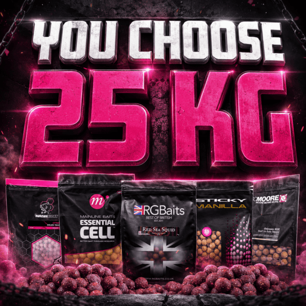 25kg Boilies of your Choice – AUTO DRAW