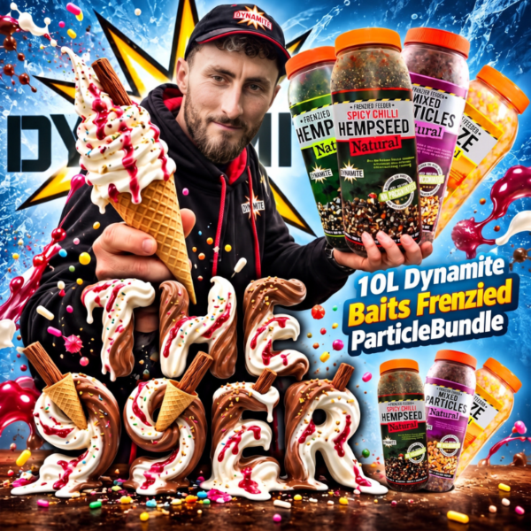 99 Tickets Only – 10L Dynamite Baits Frenzied Particle Bundle – AUTO DRAW