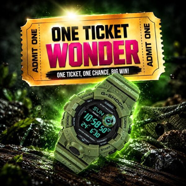 Casio G-Shock Khaki Watch – ONE TICKET WONDER