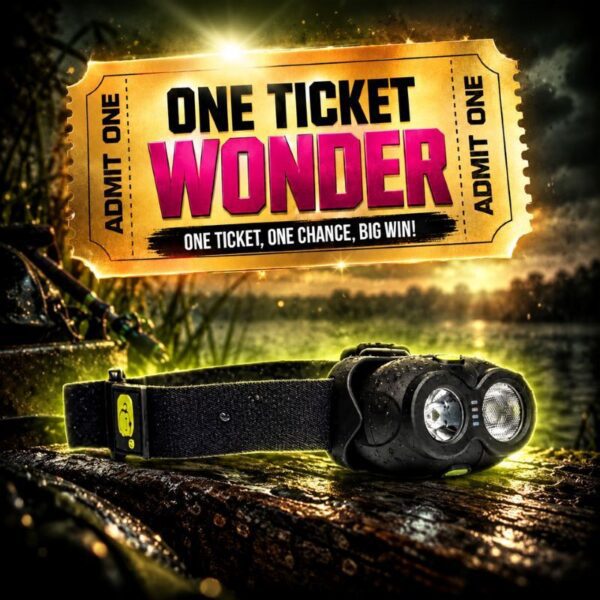 Ridgemonkey VRH150X Pro USB Rechargeable Headtorch – ONE TICKET WONDER – AUTO DRAW