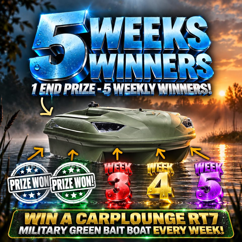 WIN EVERY WEEK THE CARPLOUNGE RT7 MILITARY GREEN END PRIZE – £250,000 IN PRIZES – 2,000 INSTANT WINS