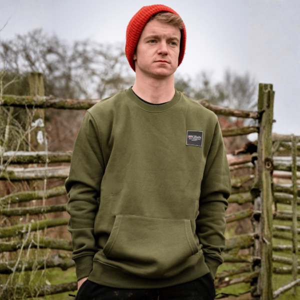 RG Baits Olive Sweatshirt – ONE TICKET WONDER – AUTO DRAW